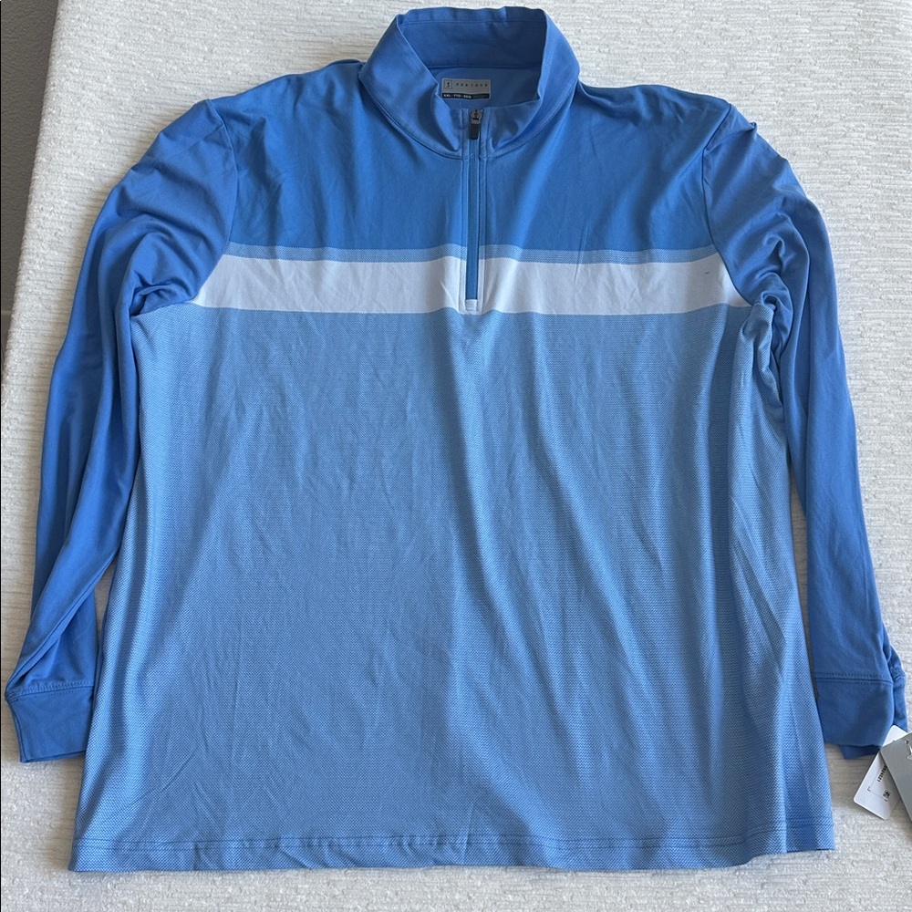 PGA Tour Long Sleeve Water-Repellent 1/4 Zip Pullover NWT